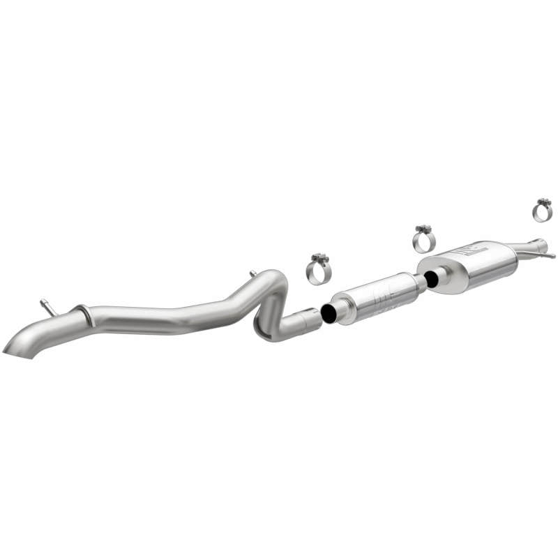 Magnaflow 19539 FITS: MagnaFlow 12-18 Jeep Wrangler 2.5in Overland Series Cat-Back Exhaust