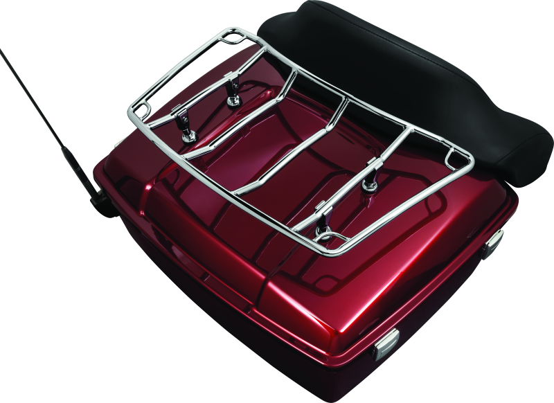 Kuryakyn Mult-Rack Adjustable Trunk Luggage Rack Chrome