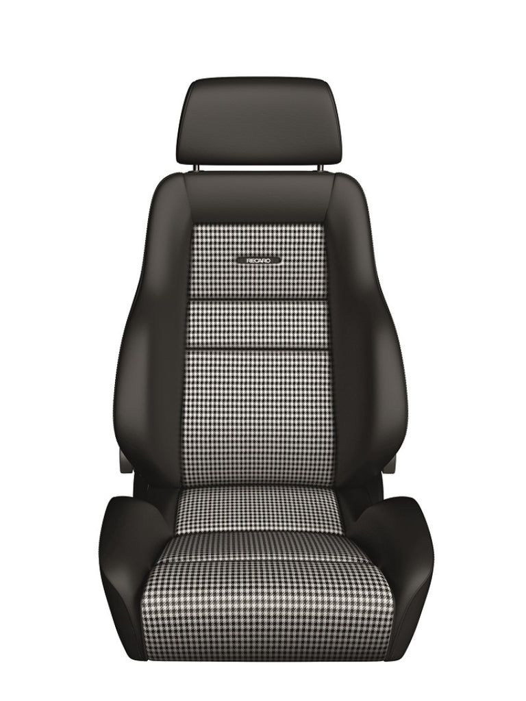 Recaro 089.00.0B25-01 - Classic LS SeatBlack Leather/Pepita Fabric