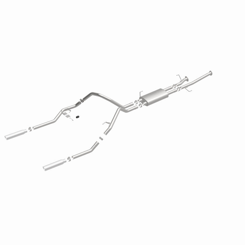 Magnaflow 15305 FITS: MagnaFlow 14 Toyota Tundra V8 4.6L/5.7L Stainless Cat Back Exhaust Dual Split Rear Exit