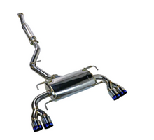 Load image into Gallery viewer, Remark 11-14 Subaru WRX/STI GR Hatch Sports Touring Cat-Back Exhaust - Burnt Quad Tips