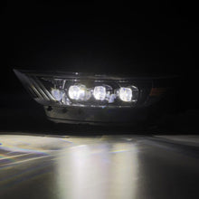 Load image into Gallery viewer, AlphaRex 880114 FITS 880114 FITS 15-17 Ford Mustang NOVA LED Proj HL Alpha-Black w/Activ Light/Seq. Signal + Switchback DRL