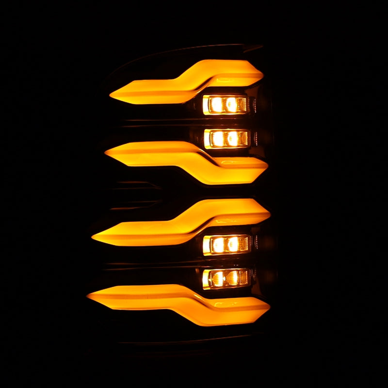 AlphaRex 640003 FITS 09-18 Dodge Ram Luxx-Series LED Tail Lights Alpha-Black w/ Activation Light & Seq. Signal