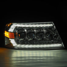 Load image into Gallery viewer, AlphaRex 880129 FITS 04-08 Ford F150 / 06-08 Lincoln Mark LT NOVA LED Proj Headlights Chrome w/Activ Light/Seq