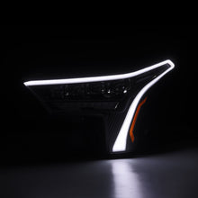 Load image into Gallery viewer, AlphaRex 22-23 Toyota Tundra/Sequoia LED Proj Headlights Black w/ Seq Activ Light/Seq Signal &amp; DRL
