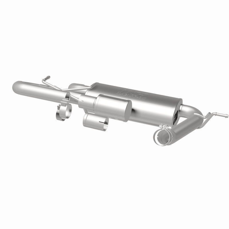 Magnaflow 19668 FITS: MagnaFlow 07-18 Jeep Wrangler JK Overland Series Axle-Back Exhaust System
