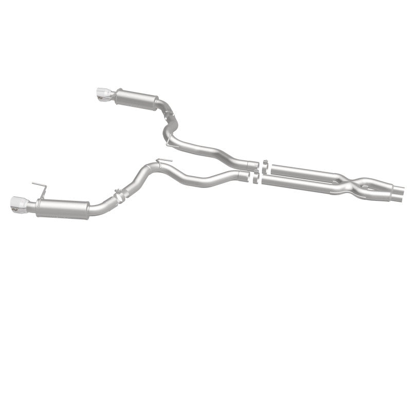Magnaflow 19101 FITS: MagnaFlow Cat Back, SS, 3in, Competition, Dual Split Polished 4.5in Tips 2015 Ford Mustang GT V8 5.0