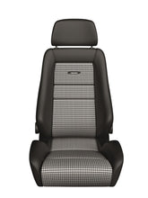 Load image into Gallery viewer, Recaro 088.00.0B25-01 - Classic LX SeatBlack Leather/Pepita Fabric