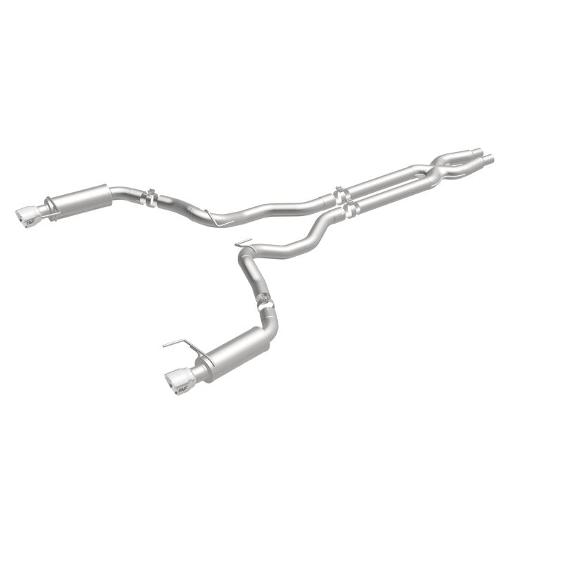 Magnaflow 19101 FITS: MagnaFlow Cat Back, SS, 3in, Competition, Dual Split Polished 4.5in Tips 2015 Ford Mustang GT V8 5.0