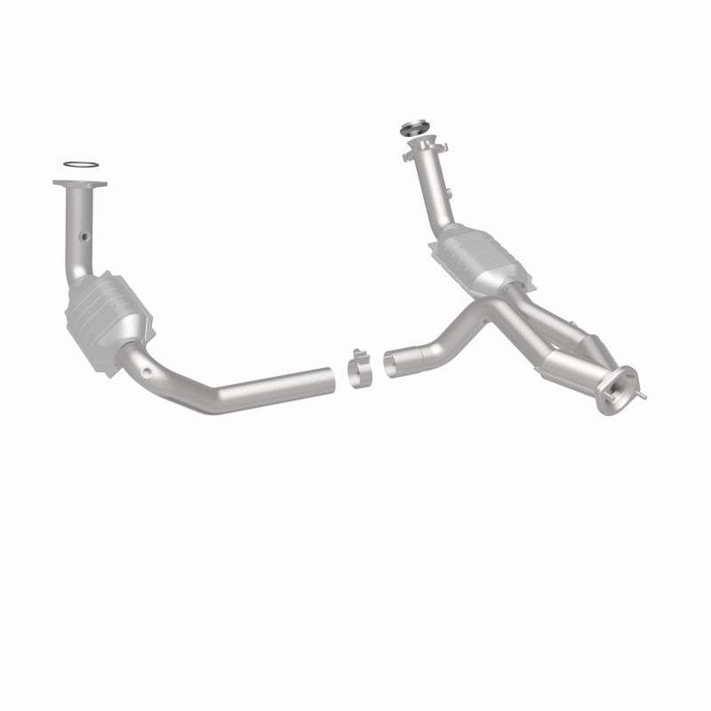Magnaflow 93419 FITS MagnaFlow Conv DF 02-06 Cadillac Escalade / 02-06 Chevy Avalanche 5.3L Dual Conv Y-Pipe Assembly 2WD