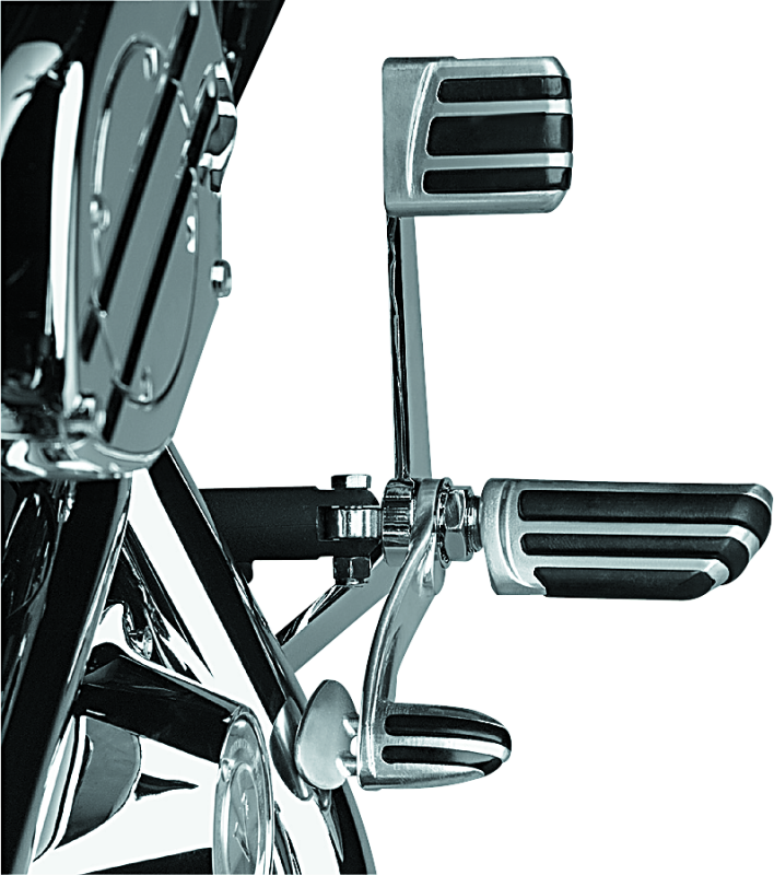 Kuryakyn Pilot Peg With Stirrup Male Mount Adapter Chrome
