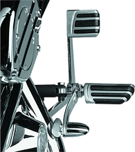 Load image into Gallery viewer, Kuryakyn Pilot Peg With Stirrup Male Mount Adapter Chrome