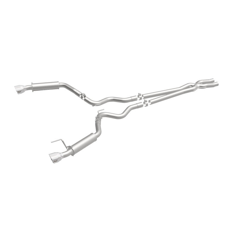 Magnaflow 19099 FITS: MagnaFlow Cat Back, SS, 2.5in, Competition, Dual Split Polished 4.5in Tips 2015 Ford Mustang V6 3.7L