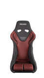 Recaro RS-G Motorsport Seat - Black Kamui/Red Glass Mesh (4/5/6 Point Belt)