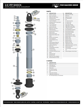 Load image into Gallery viewer, FOX 213-28-001-B - Replacement Shock Sleeve 0.75in OD x 1.675in LTG 1020Clear Zinc