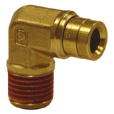 Firestone 3462 FITS Male 1/4in. Push-Lock x 1/4in. NPT 90 Degree Elbow Air Fitting - 2 Pack (WR17603462)