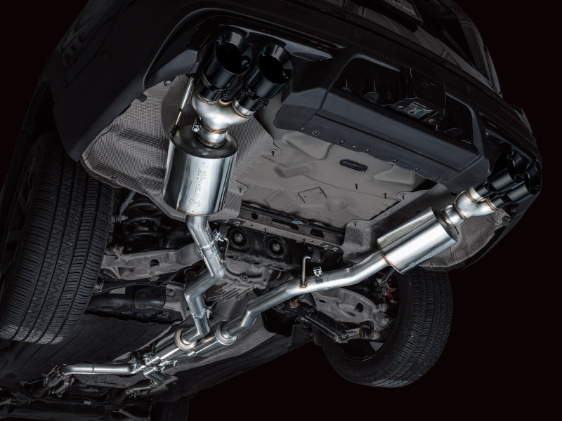 AWE Tuning 3015-43625 FITS 2020+ Ford Explorer ST Touring Edition Exhaust w/ Diamond Black Tips