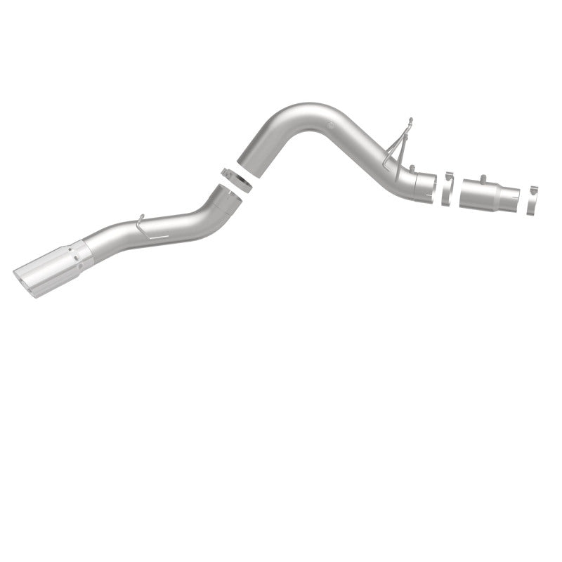 Magnaflow 17870 FITS: MagnaFlow SYS Cat-Back 2017 Chevrolet Silverado 6.6L Diesel Polished Single Wall 6in Tip