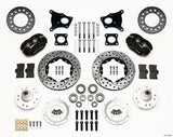 Wilwood Forged Dynalite Front Kit 11.00in Drilled AMC 71-76 OE Disc w/o Bendix Brakes