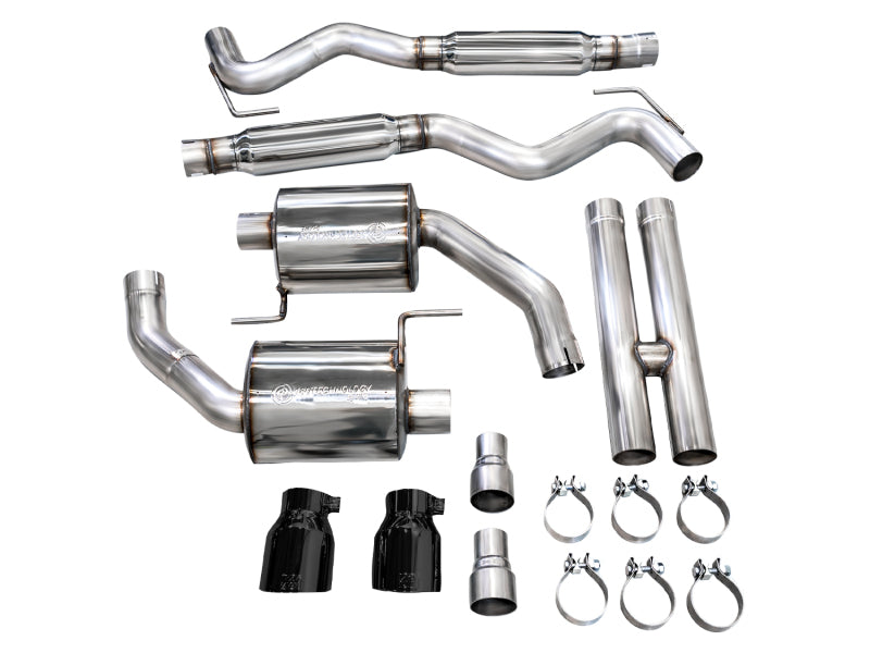 AWE Tuning 3015-33650 FITS AWE 2024 Ford Mustang GT Fastback S650 RWD Touring Catback Exhaust w/ Dual Diamond Black Tips