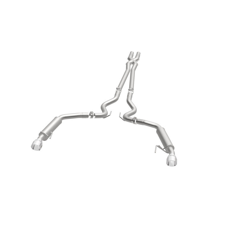 Magnaflow 19099 FITS: MagnaFlow Cat Back, SS, 2.5in, Competition, Dual Split Polished 4.5in Tips 2015 Ford Mustang V6 3.7L