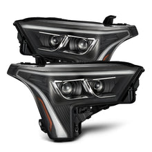 Load image into Gallery viewer, AlphaRex 22-23 Toyota Tundra/Sequoia LED Proj Headlights Black w/ Seq Activ Light/Seq Signal &amp; DRL