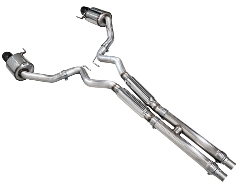 AWE Tuning 3015-33650 FITS AWE 2024 Ford Mustang GT Fastback S650 RWD Touring Catback Exhaust w/ Dual Diamond Black Tips