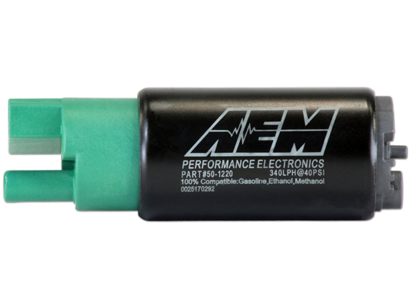 AEM 50-1220 FITS 320LPH 65mm Fuel Pump Kit w/o Mounting Hooks - Ethanol Compatible