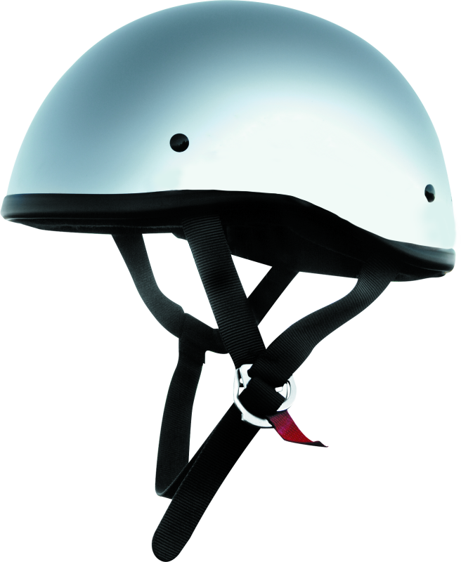 Skid Lids Original Helmet Chrome - Medium