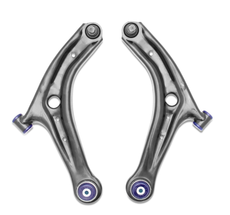 Superpro TRC1046 - SuperPro 14-19 Ford Fiesta ST Front Lower Control Arm Set w/ Preinstalled SuperPro Bushings