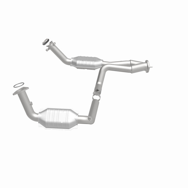 Magnaflow 93419 FITS MagnaFlow Conv DF 02-06 Cadillac Escalade / 02-06 Chevy Avalanche 5.3L Dual Conv Y-Pipe Assembly 2WD