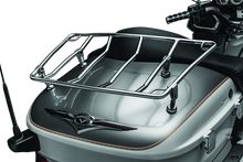 Load image into Gallery viewer, Kuryakyn Mult-Rack Adjustable Trunk Luggage Rack Chrome