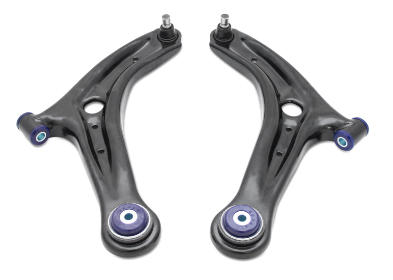 Superpro TRC1046 - SuperPro 14-19 Ford Fiesta ST Front Lower Control Arm Set w/ Preinstalled SuperPro Bushings