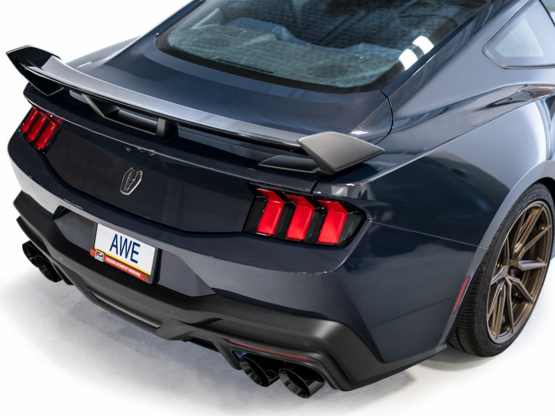 AWE Tuning 3025-43375 FITS AWE 2024 Ford Mustang Dark Horse S650 RWD SwitchPath Catback Exhaust w/ Quad Diamond Black Tips