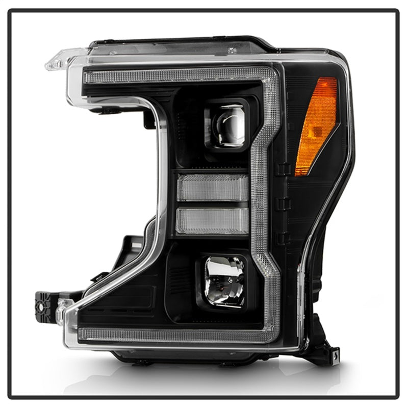 SPYDER 5088628 FITS Spyder Signature 20-22 Ford F250/F350 (Halogen) Proj. Headlights - Black (PRO-YD-FS20HALSI-SEQ-BK)