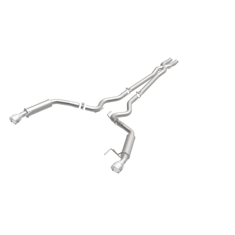 Magnaflow 19099 FITS: MagnaFlow Cat Back, SS, 2.5in, Competition, Dual Split Polished 4.5in Tips 2015 Ford Mustang V6 3.7L