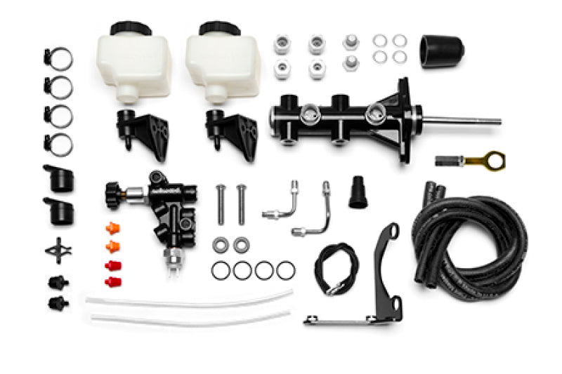 Wilwood 261-15493-BK FITS Remote Tandem M/C Kit 15/16 Mustang