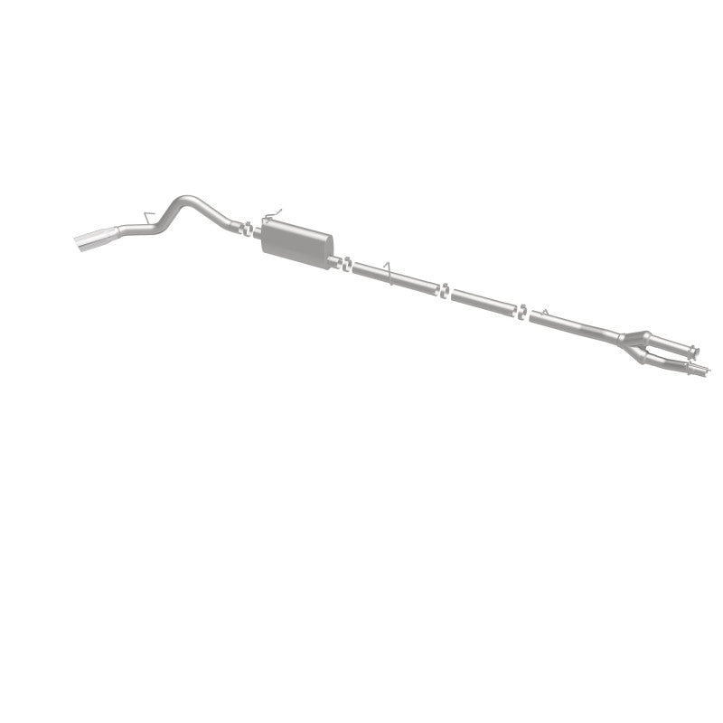 Magnaflow 19174 FITS MagnaFlow Sys C/B 11-15 Ford Super Duty F250 6.2L EC CC, SS 3.5in Single Rear Pass Side Ext 5in Tip