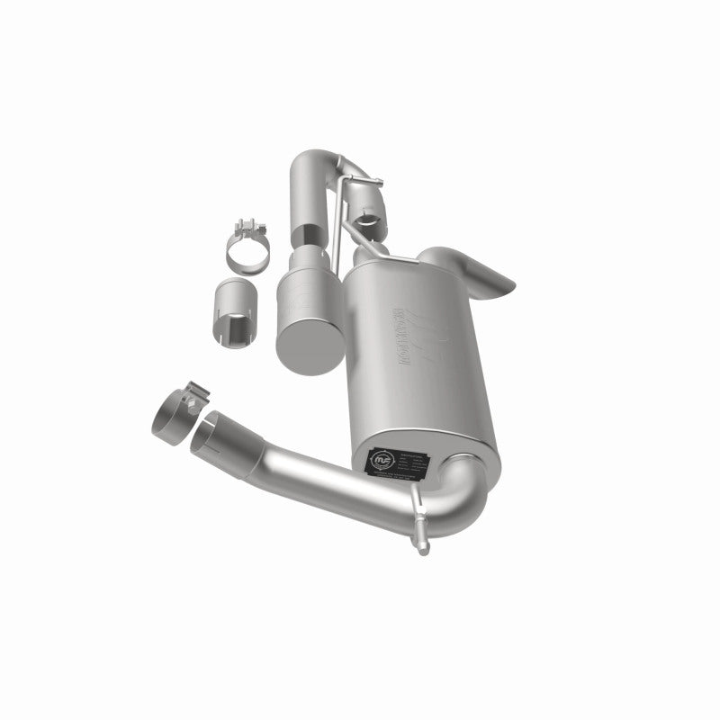 Magnaflow 19668 FITS: MagnaFlow 07-18 Jeep Wrangler JK Overland Series Axle-Back Exhaust System