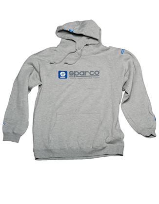 SPARCO SP03100GR3L -  -Sparco Swtshrt Hooded Www Grey Lrg