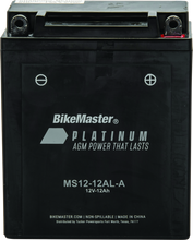 Load image into Gallery viewer, BikeMaster AGM Battery - MS12-12AL-A