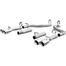 Load image into Gallery viewer, Magnaflow 19218 FITS: MagnaFlow Axle-Back, SS, 2.5in, Quad Split Rear 3.5in Tip 2015 Dodge Challenger 3.6L V6
