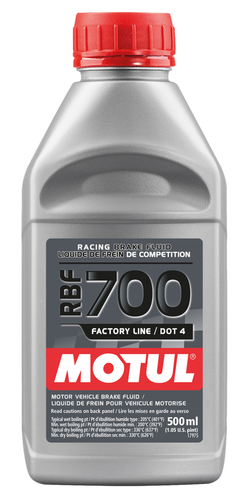 Motul 111257 FITS 1/2L Brake Fluid RBF 700Racing DOT 4