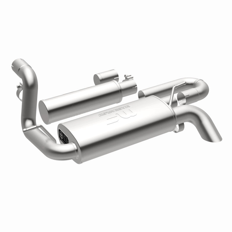 Magnaflow 19620 FITS: MagnaFlow 18-23 Jeep Wrangler JL 2.0L/3.6L Overland Series Axle-Back Exhaust