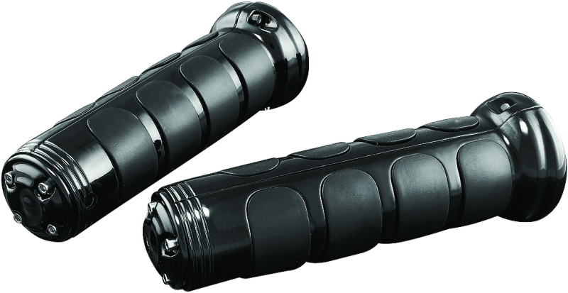 Kuryakyn ISO-Grips With OEM Heatedgrip 06-20 Honda GL1800 Black