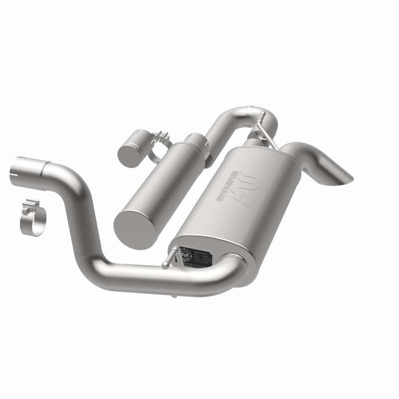 Magnaflow 19620 FITS: MagnaFlow 18-23 Jeep Wrangler JL 2.0L/3.6L Overland Series Axle-Back Exhaust