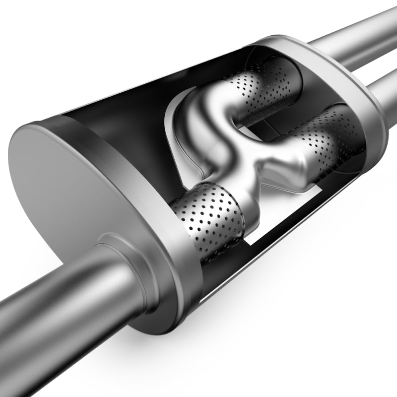 Magnaflow 19385 FITS 19385 FITS: MagnaFlow 2018+ Jeep Wrangler 3.6L Dual Polished Tip Axle-Back Exhaust