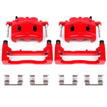 Load image into Gallery viewer, PowerStop S4918A FITS Power Stop 08-16 Cadillac Escalade Front Red Calipers w/Brackets - Pair