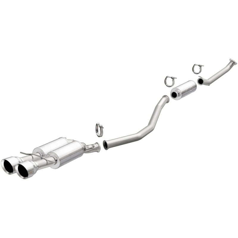 Magnaflow 19394 FITS: MagnaFlow 2017+ Honda Civic 1.5L 409 SS Single Exit Polished 4.5in Dual Tips Cat-Back Exhaust