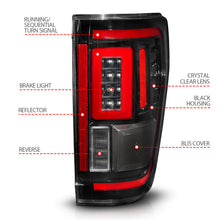 Load image into Gallery viewer, ANZO 311473 - FITS: 21-23 Ford F-150 LED Taillights Seq. Signal w/BLIS CoverBlack Housing